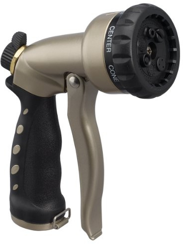 Orbit 56252 - Pistola Metal con maneta Frontal, 6 x 13 x 20 cm, Color Titanio y Negro