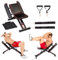 TOTAL FLEX L Folding Weight Bench & Exercise Bench Press Rack - Fitness Bänke, Gym Bench for Home, Workout Bench - Multi Gym Krafttrainingsgeräte, Pilates Geräte, Portable Gym Equipment