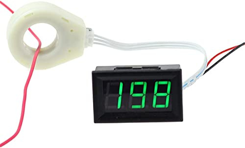 bayite DC 5-120V 400A Volt Amp Meter with Hall Effect Sensor