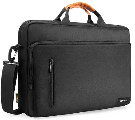tomtoc 15,6 Zoll Laptop Tasche Schultertasche für 16 MacBook Pro, 15,6 Acer Aspire 5/Nitro 5, 15.6 Lenovo IdeaPad, HP Pavilion/Envy, Dell Inspiron 16, ASUS Chromebook/VivoBook