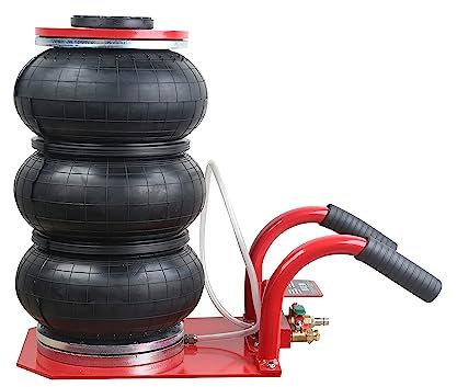 Aim Tools Air Bag Jack - 6600lbs 3 Ton Capacity Pneumatic Heavy Duty Quick Car Lifting Jack, Triple Bag for Garage Auto Repairing Tyres Changing