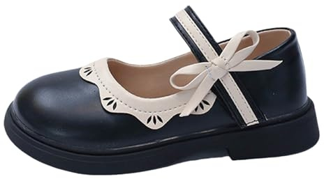 Ballerines pour fille - Pour jeune enfant - Robe de mariage - Chaussures basses - Chaussures pour enfants - Jolie robe Mary Jane - Chaussures de mariage - Chaussures d'école - Chaussures de danse