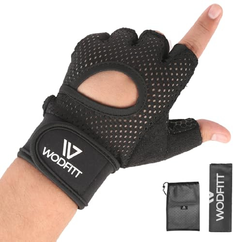 CALLERAS PARA CROSSFIT | Grips Sin Agujeros Fibra de Carbono | Guantes Gimnasio Hombre y Mujer | Protección de Manos | Diseño Ergonómico Muñequeras Crossfit Guantes Gym Cross Mujer (Guantes (S))