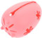 SOLUSTRE Breathable Silicone Makeup Sponge Holder Portable Egg Shaped Makeup Blender Case for Organized Beauty Tools Creative Design for Dresser Decor Friends and Family