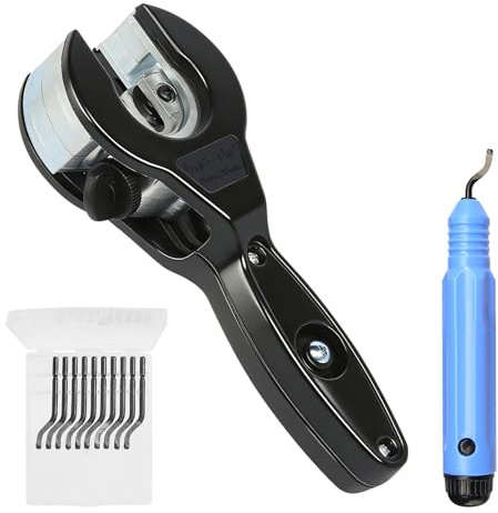Juego de cortatubos de 8-29 mm, trinquete, cortatubos de acero inoxidable, versátil con herramientas de desbarbado, cortador de tubos de cobre, separador de tubos para cobre, aluminio y plástico
