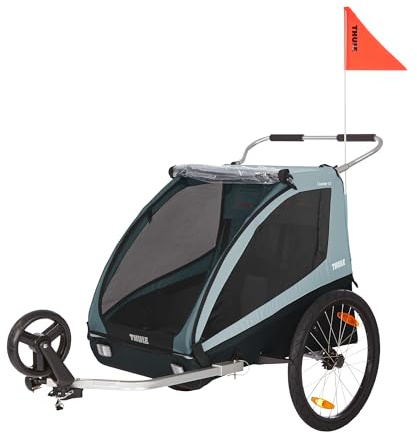 Thule Coaster XT - Remolque para Bicicleta, Color Azul