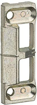 Thirard - Accesoires Ferco by Thirard : gâche de tringle double pour fenêtre 2 vantaux Unijet dimensions : 55 x 20 mm