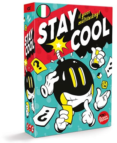 Asmodee - Stay Cool - Gioco da Tavolo, 3-7 Giocatori, 12+ Anni, Edizione in Italiano