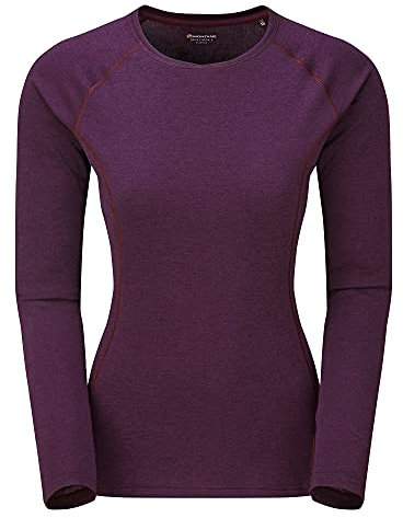 Montane Ladies Dart Long Sleeve T-Shirt Saskatoon Berry 10