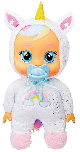 Cry Babies Goodnight Dreamy, Interattiva Bambola Morbida e Coccolosa, la Bambola della Buonanotte con Luce Notturna e Ninne Nanne., Giocattolo Bambine e Bambini dai 18 Mesi in Su