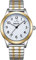 BOSHIYA Damen Uhren Edelstahl Analog Quarz Uhr mit Digital Zifferblatt und Elastisch Armband Wasserdicht Armbanduhr für Damen Gold Silber
