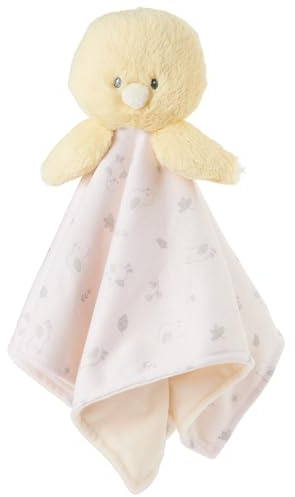 GUND Baby Sustainably Soft Duckling Lovey, Stuffed Animal Plush Blanket Made from 100% Recycled Materials, for Babies and Newborns, Yellow/Cream, 10”