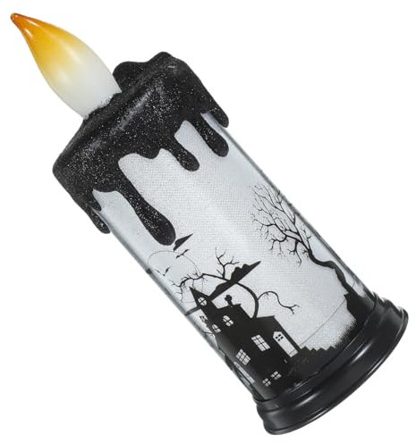 DOITOOL 1pc Halloween Dekorative Kerze Licht Flammenlose Elektronische Kerze Lampe Für Zu Hause Keine Batterie Erforderlich