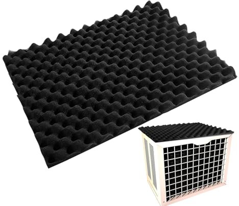 Housse de pluie pour climatiseur – Coussin magnétique pour chute, protection contre la poussière – 60 x 42,9 cm – Tapis de climatisation réduit pour les amis, la famille