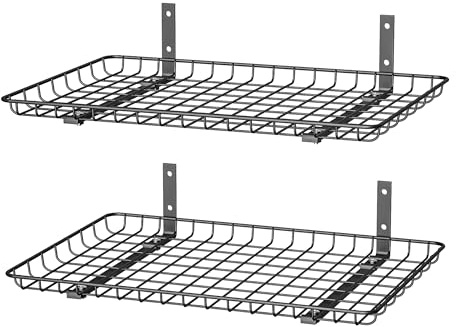 EVERHANGER Garage Wall Shelves 12x24 Inch, Wall Mounted Storage Shelf