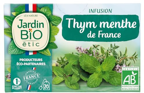 Jardin BiO étic - Infusion Thym Menthe