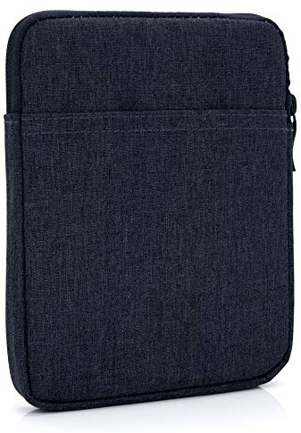 MyGadget Borsa Nylon 10,5 - Case Protettiva per Tablet - Custodia per Apple iPad (Air, Pro), Huawei MediaPad M5 | T5, Samsung Galaxy Tab S7 A7 Blu Scuro