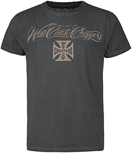 WEST COAST CHOPPERS Eagle Crest Männer T-Shirt anthrazit XXL