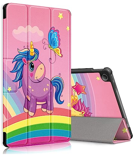 TOPCASE fodral kompatibelt med Lenovo Tab M10 Plus 3:e generationen 10,6 tum TB-125F / TB-128FU surfplattefodral, ZFUnicorn