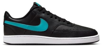 Nike Zapatillas para Hombre Court Vision Lo Low Top, Black Dusty Cactus White, 44 EU
