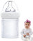 Biberon En Verre Pour – Mangeoire À Lait Pour Bébé | Bouteille En Verre D'allaitement | Mangeoire Pour Nouveau-né | Biberon Anti Colique | Biberon | Sensation Naturelle Pour La Maison, Les Voy
