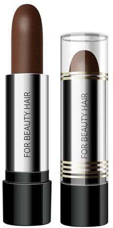 Black Hair Dye Pen,Root Touch-Up Stick For Grey Hair Cover Up Semi-Permanent & Waterproof Long Lasting Grey H-air Coverage Beard,Ideal For Beards