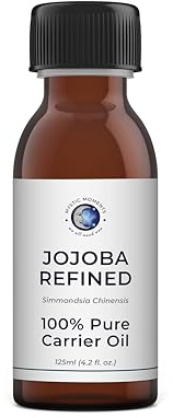 Jojoba Raffinato (Trasparente) Corriere Olio - 100ml - 100% Puro