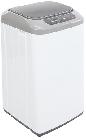 Avanti Portable Compact Washing Machine for Clothes/Laundry, 0.84 Cu. Ft. Capacity, Standard Sink/Faucet Attachment for Apartment, Dorm, RV, White
