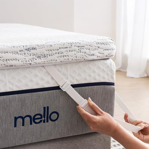 Surmatelas 160 x 200 - Viscosoft, Premium 8cm Mémoire de Forme, Confort Moelleux, Mousse infusée Gel, Soulage Le Dos, Housse déhoussable et Anti-dérapante, Idéal sur Matelas 160 x 200
