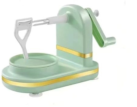 Scrub a mano per Apple Peeler, frutta e verdura, patate pere, peeler Quick Peeler su mele, pere, kiwi, pomodori, verdure e frutta (verde)