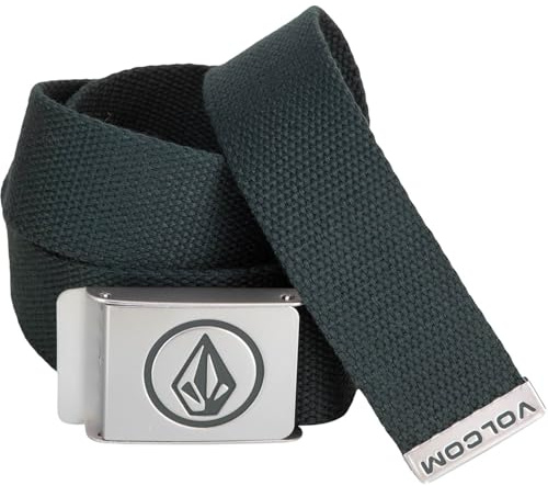 Volcom Ceinture Circle Web, Scarab, taille unique