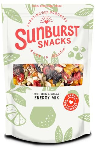 Sunburst Snacks Raw Energy Mix of Nuts, Seeds & Dried Fruit 500g