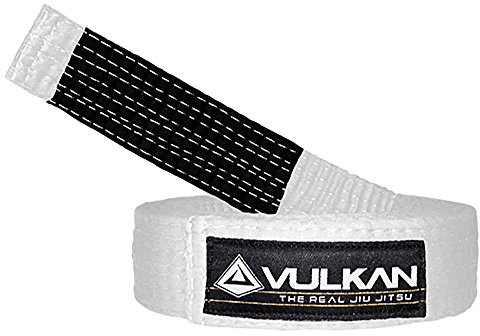 Vulkan Fight Company Brazilian Jiu Jitsu, BJJ Belt for Martial Arts Sports, White, A4