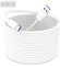 iMangoo USB to USB C Power Cable for CCTV Camera,33FT Type C Long Power Extension Cable for Xiaomi Mi eufy Security Camera Outdoor Indoor Cord with 10 Wire Clips Cable Nails White