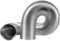 Ø80 mm - 1.5m / Ø3.15'' - 4.9ft - Flexible Aluminum Tube - Steam / Ventilation Pipe - Aluminum AC Hose - Spring Steel Wire Hose - Kitchen Exhaust