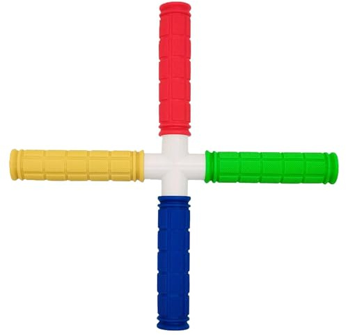 Generico Hand-Eye Coordination Trainer, Reaction Training Stick, 11.81x11.81in Four-Head Design, Speed And Agility Exercise Equipment, Ideal for Athletes of all Ages