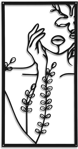 Dkant Cuadros Decoracion Salon Modernos (30x58 cm) - Decoracion Pared Metal