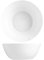 H&H Coupé Insalatiera Coupe Bone China Cm23 Coppe Coppette E Ciotole, Porcellana, Bianco, 23 cm