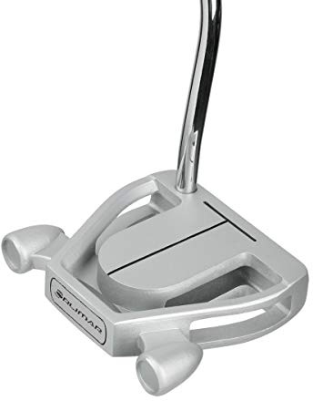 Orlimar Golf F80 Mallet Putter, Men's Right Handed 34 Silver/Black with Oversize Putter Grip