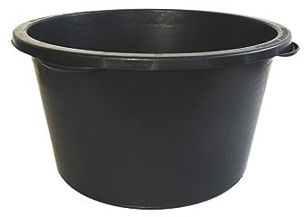 Handelskönig Mörtelkübel 45 Liter Kübel Mörtelwanne Mörteleimer Putzeimer Zementkübel Baustelle Mörtelkasten Maurerkasten