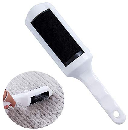 AMILKS Togli Peli Animali Spazzola per Gatti Rullo di rimozione lanugine Pennello per lanugine Spazzola per lanugine autopulente Pennello per lanugine