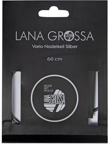 Lana Grossa Nadelseil Edelstahl drehbar 100cm