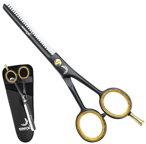 KIMEX LONDON Hairdressing Scissors Hair Scissors,6 Inch Hair Cutting Scissor, Premium Stainless Steel Razor with Sharp Edge Blade & Salon Scissors, for Men, Women, Barber, Kids, Adults, Pets
