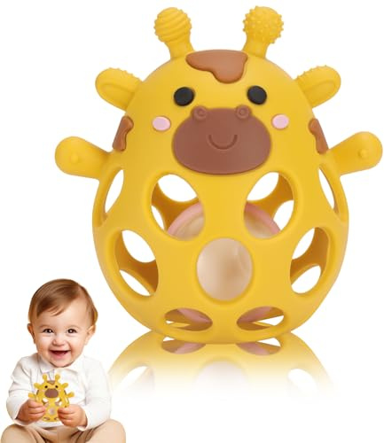 Venditer Giochi Neonato 0-3 mesi, Sonaglio Giochi Neonato 3-6 6-9 mesi, Montessori Giocattoli Bambino 0-6 Mesi Giochi Montessori 1 anno Giochi Sensoriali per Regali