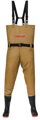 Generisch Unisex Nylon Anglerhose Inkl. Zubehör Wathose Herren Wasserdicht Mit Stiefel Wader Watthose Teichhose Angelhose rutschfeste Fischerhose Zum Angeln Oder Zur Teichreinigung