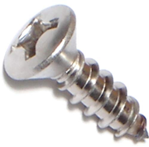 Hard-to-Find Fastener 014973198473 Phillips Oval Sheet Metal Screws, 12 x 3/4, Piece-55