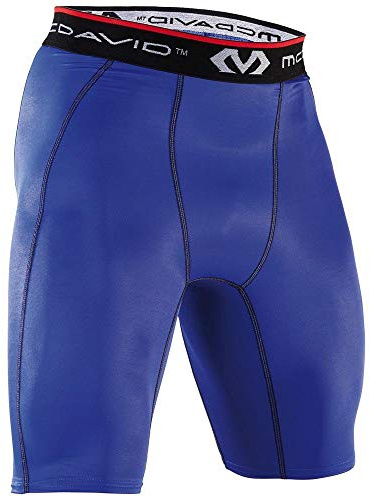 McDavid Short de Compression Homme Royal FR : XL (Taille Fabricant : XL)