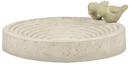 Esschert Design Vogeltränke, Vogelbad, aus Beton