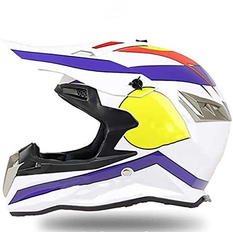 Motocrosshelme Motorradhelm Motorrad Crosshelme Jugend Kinder Offroad Helm Sturzhelm Schutzhelm Helm für Motorrad Kinderquad und Crossbike