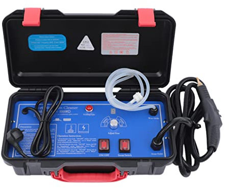 SABUIDDS Nettoyeur vapeur 3000 W 220 V Pression de vapeur : 3-3,5 bar, électrique, haute pression, ménage, portable, nettoyeur vapeur pour hottes, moteurs de voiture (nettoyeur vapeur 3)